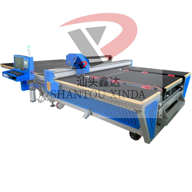 Auto glass loading and cutting machine