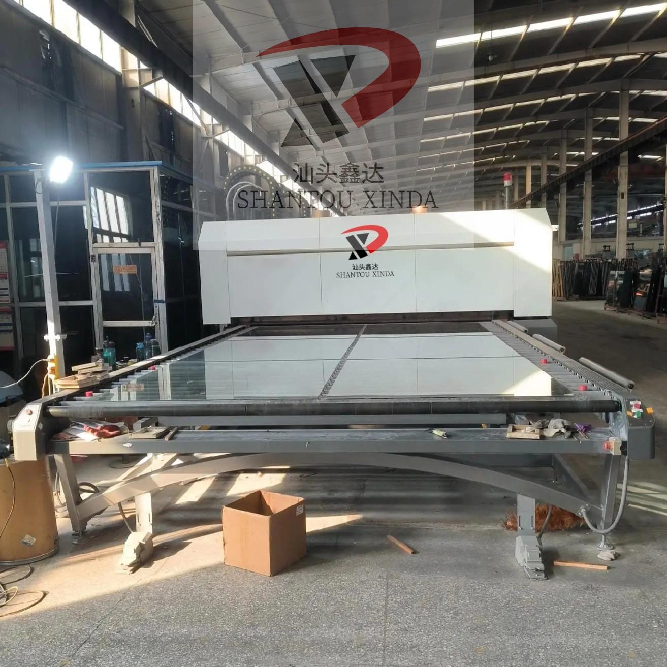 Flat glass tempering furance